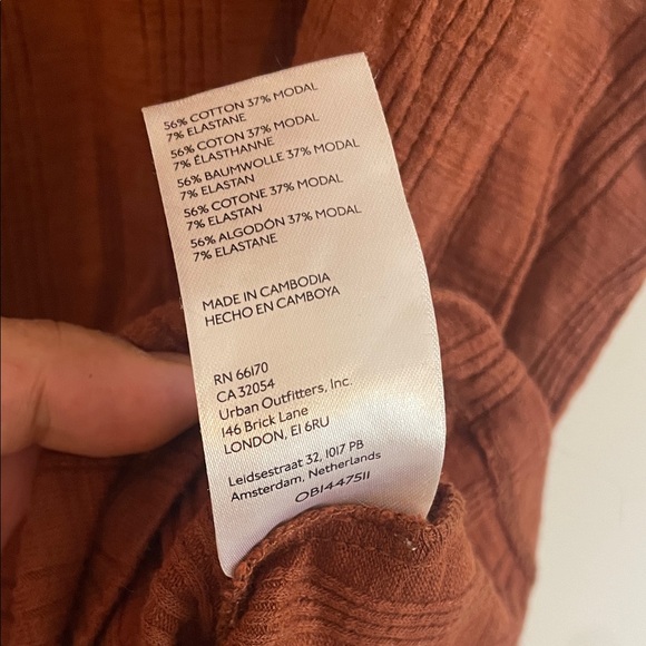 Pilcro Rust Tank Top - Picture 3 of 4